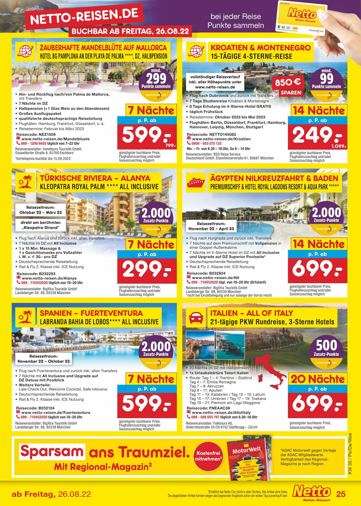 Prospekt Netto-Marken-Discount 29.08.2022 - 03.09.2022