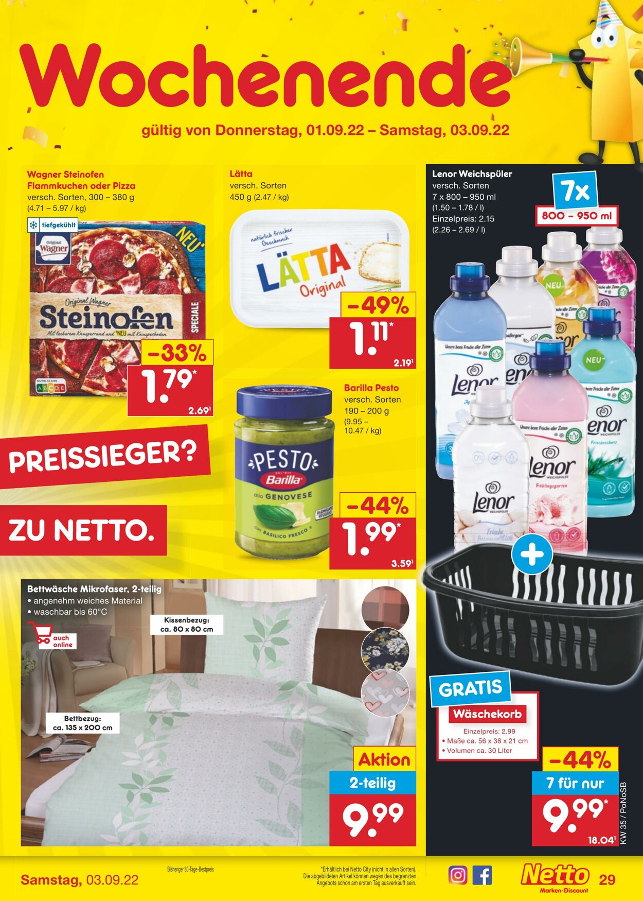 Prospekt Netto-Marken-Discount 29.08.2022 - 03.09.2022