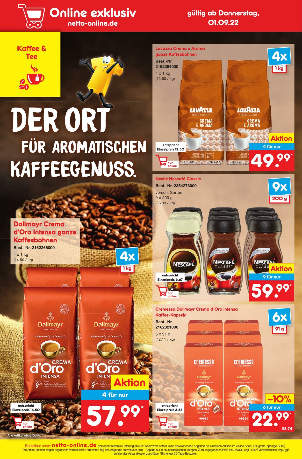 Prospekt Netto-Marken-Discount 29.08.2022 - 03.09.2022