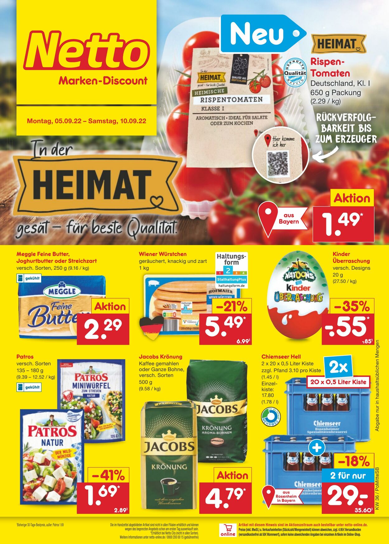 Prospekt Netto-Marken-Discount 05.09.2022 - 10.09.2022