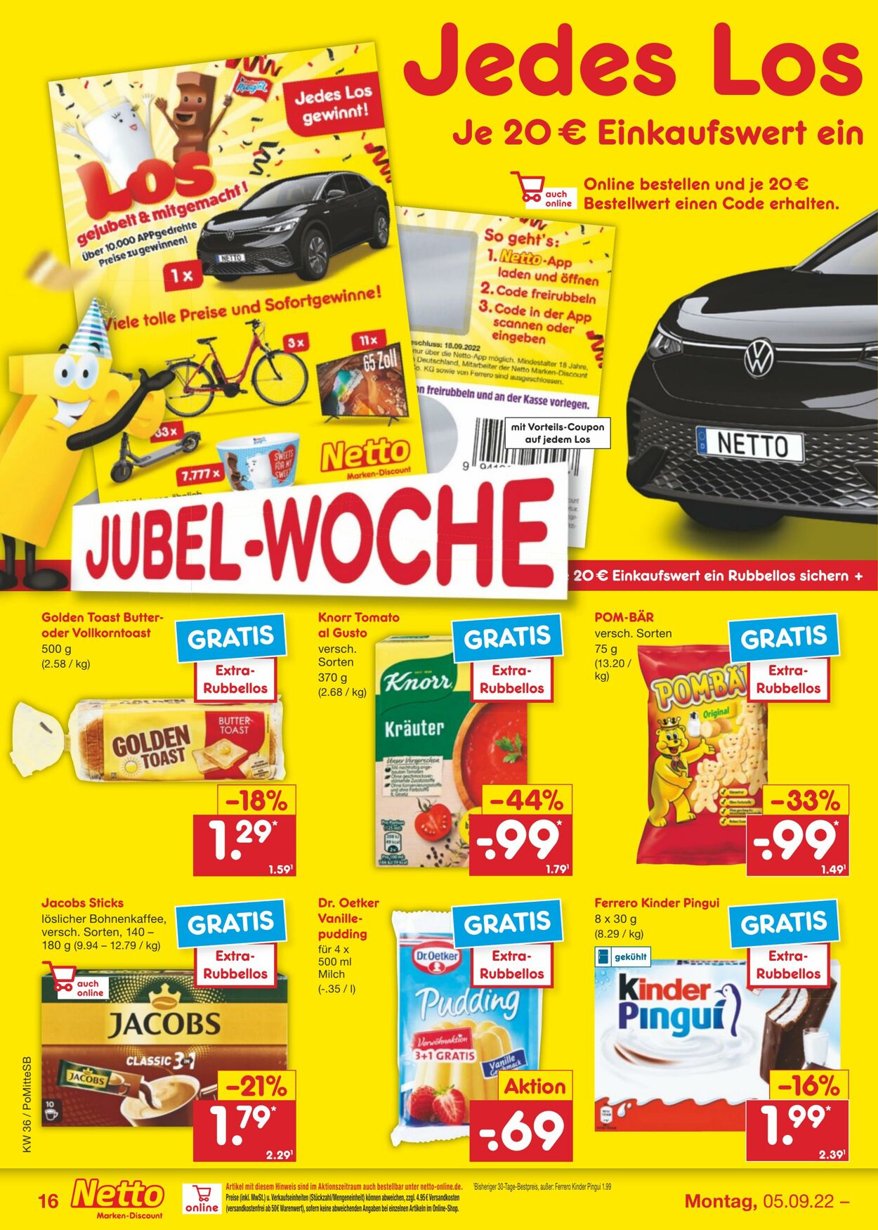 Prospekt Netto-Marken-Discount 05.09.2022 - 10.09.2022