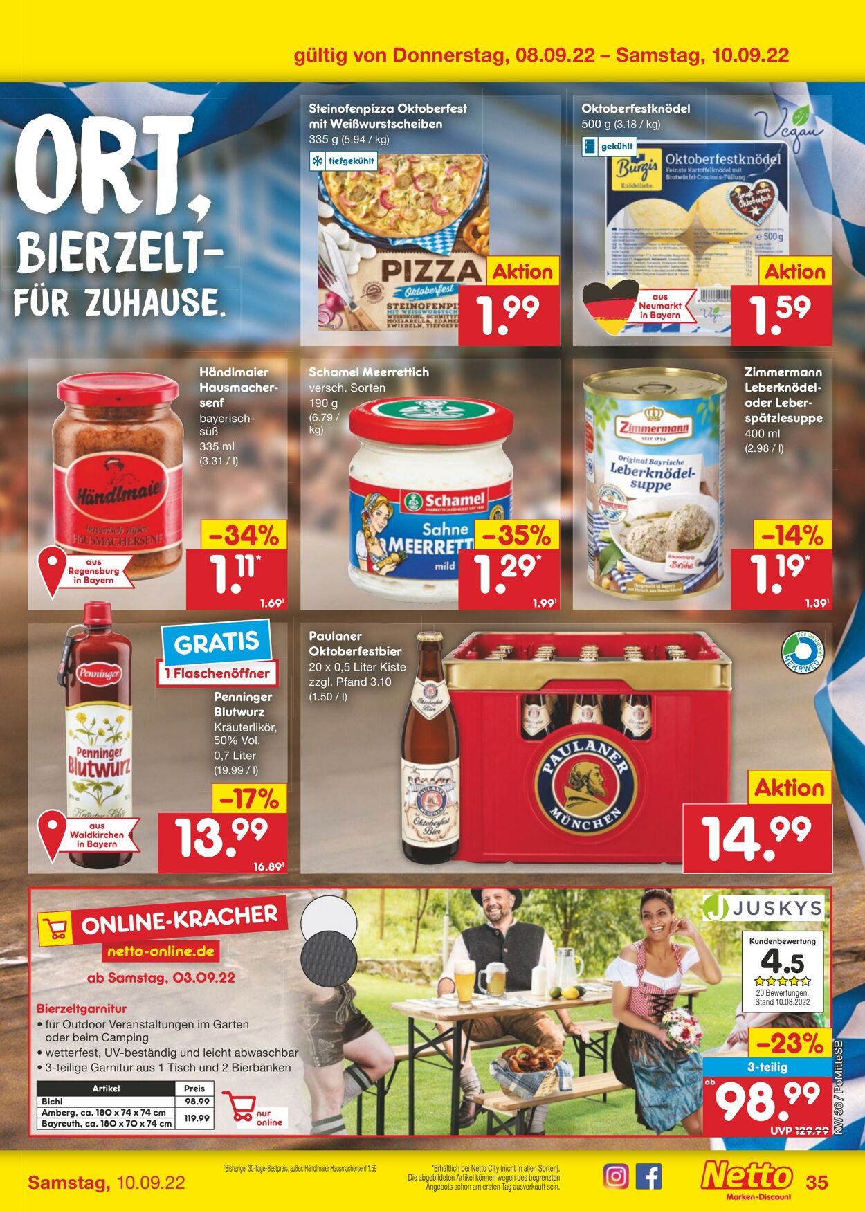 Prospekt Netto-Marken-Discount 05.09.2022 - 10.09.2022