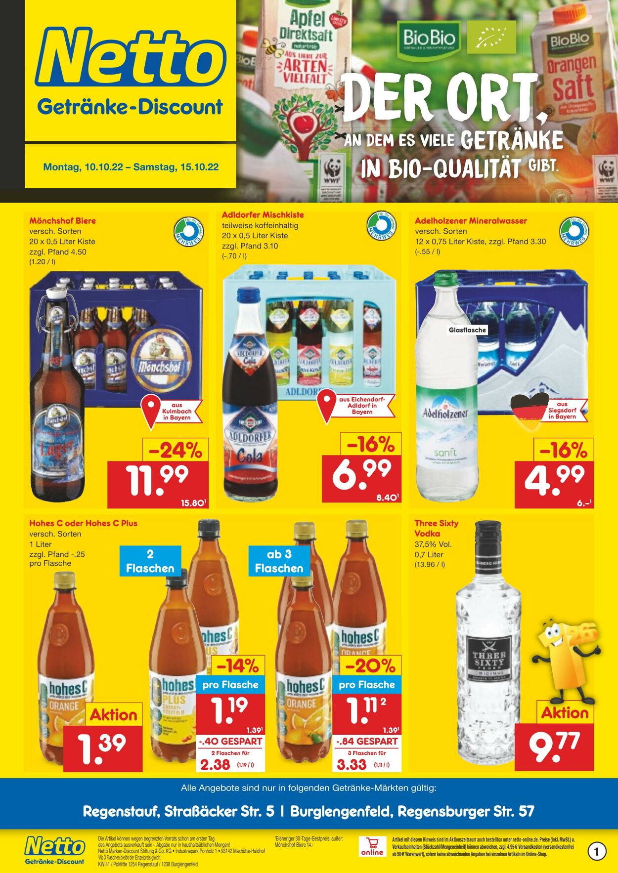 Prospekt Netto-Marken-Discount 10.10.2020 - 15.10.2020