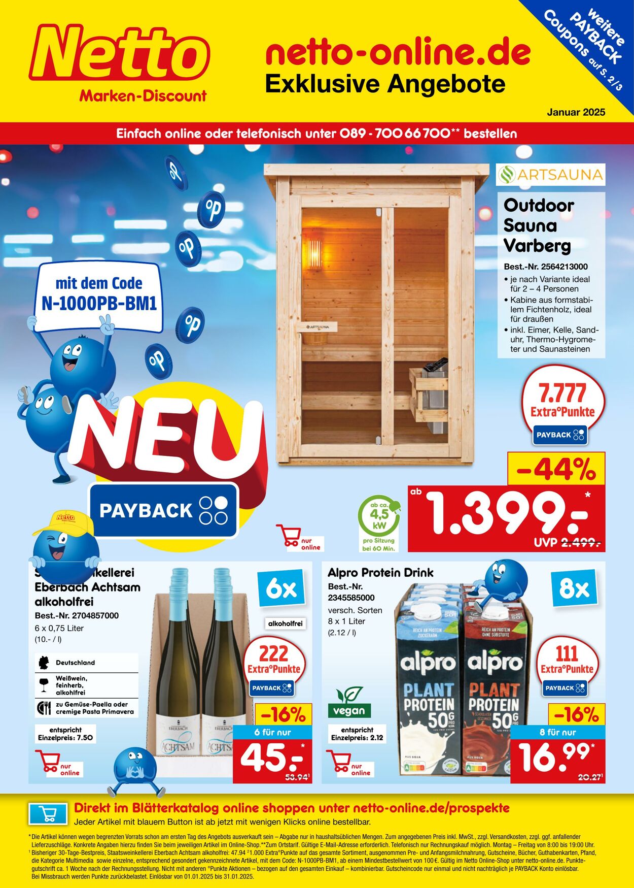 Prospekt Netto-Marken-Discount 08.01.2025 - 31.01.2025