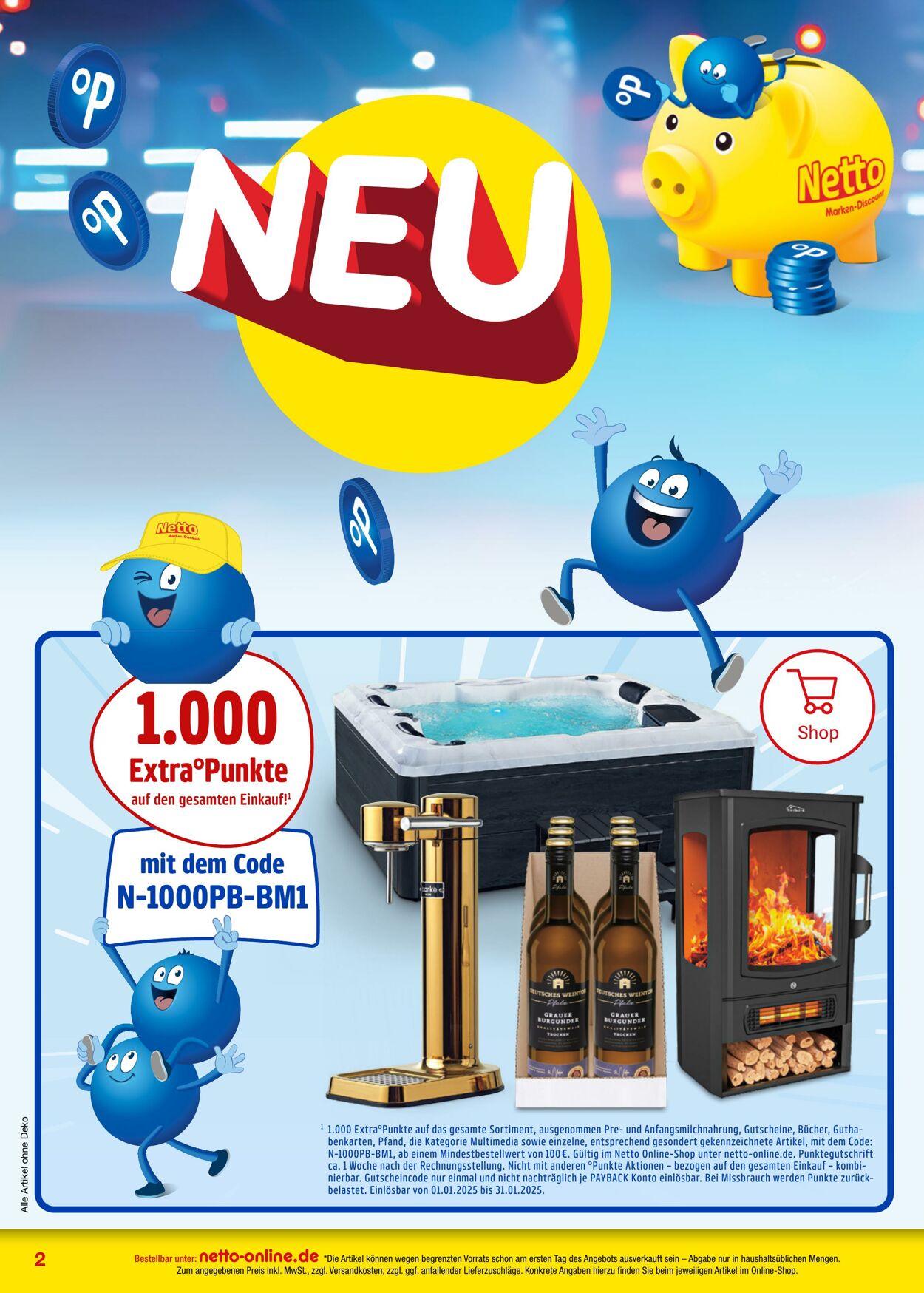 Prospekt Netto-Marken-Discount 08.01.2025 - 31.01.2025