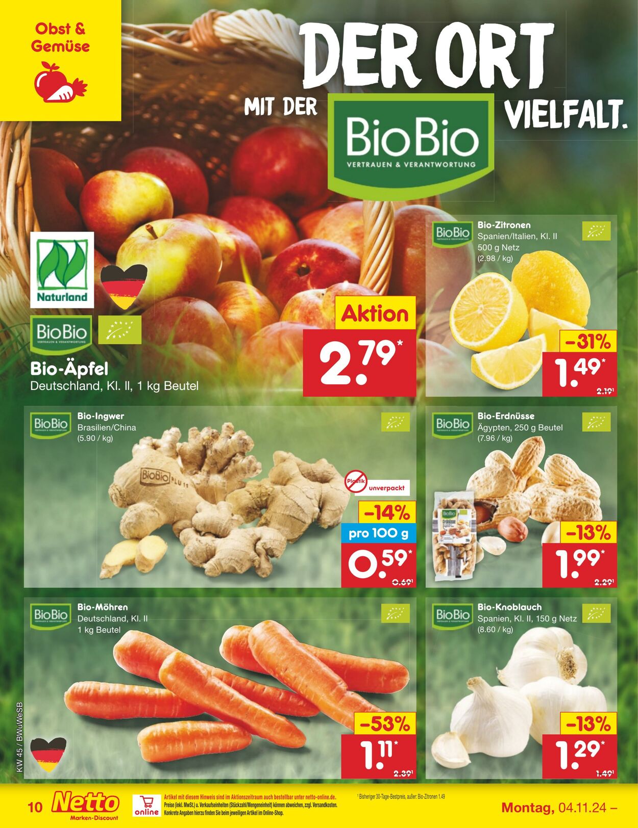 Prospekt Netto-Marken-Discount 04.11.2024 - 10.11.2024