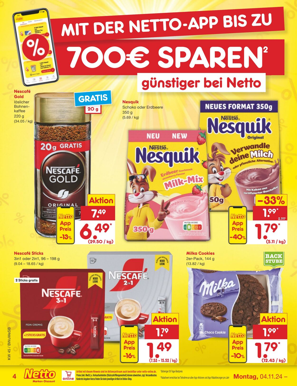 Prospekt Netto-Marken-Discount 04.11.2024 - 10.11.2024