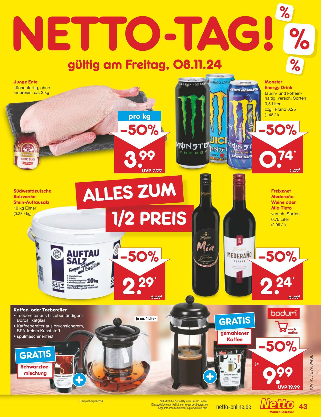 Prospekt Netto-Marken-Discount 04.11.2024 - 10.11.2024