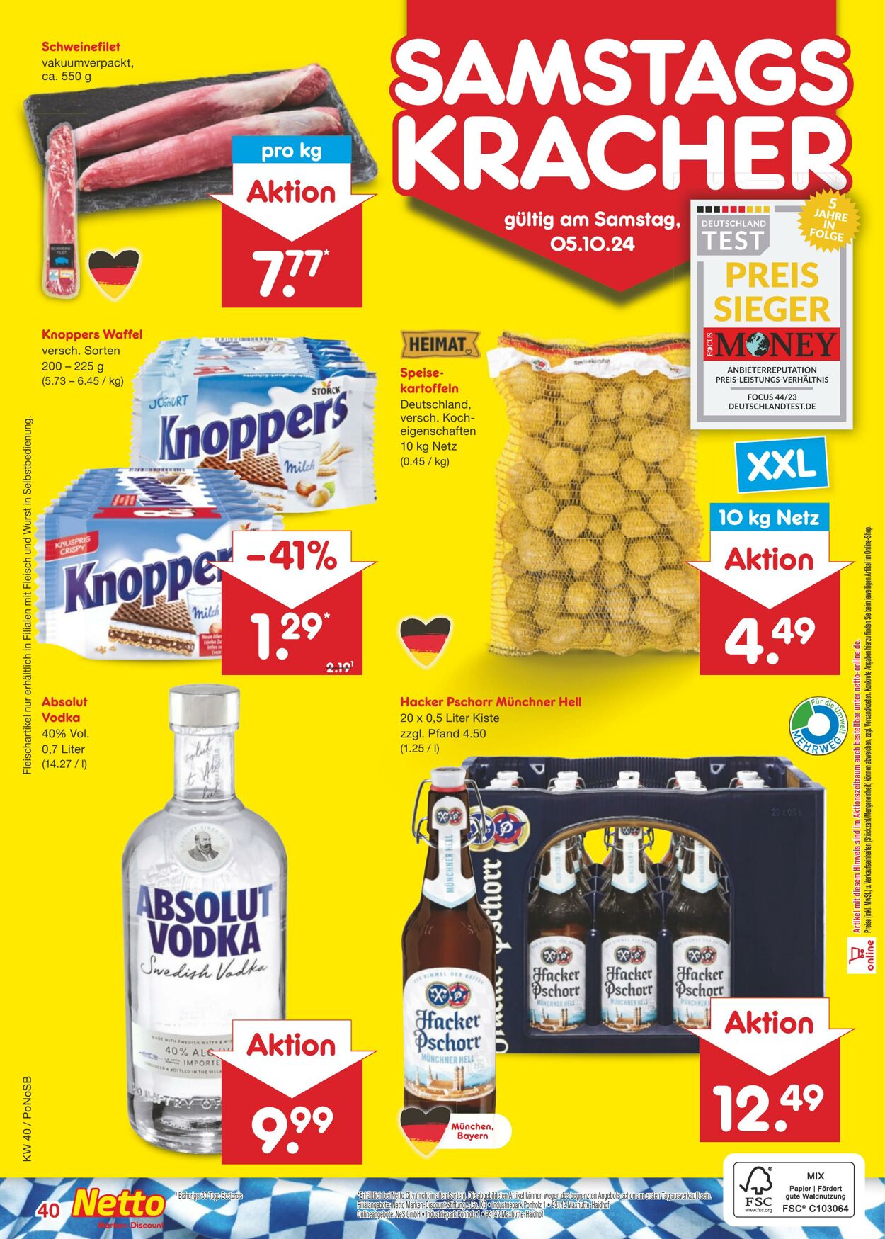 Prospekt Netto-Marken-Discount 30.09.2024 - 07.10.2024