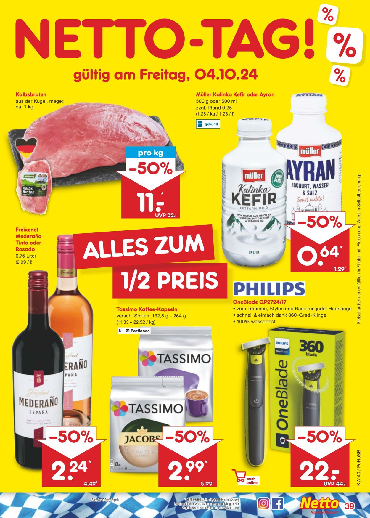 Prospekt Netto-Marken-Discount 30.09.2024 - 07.10.2024