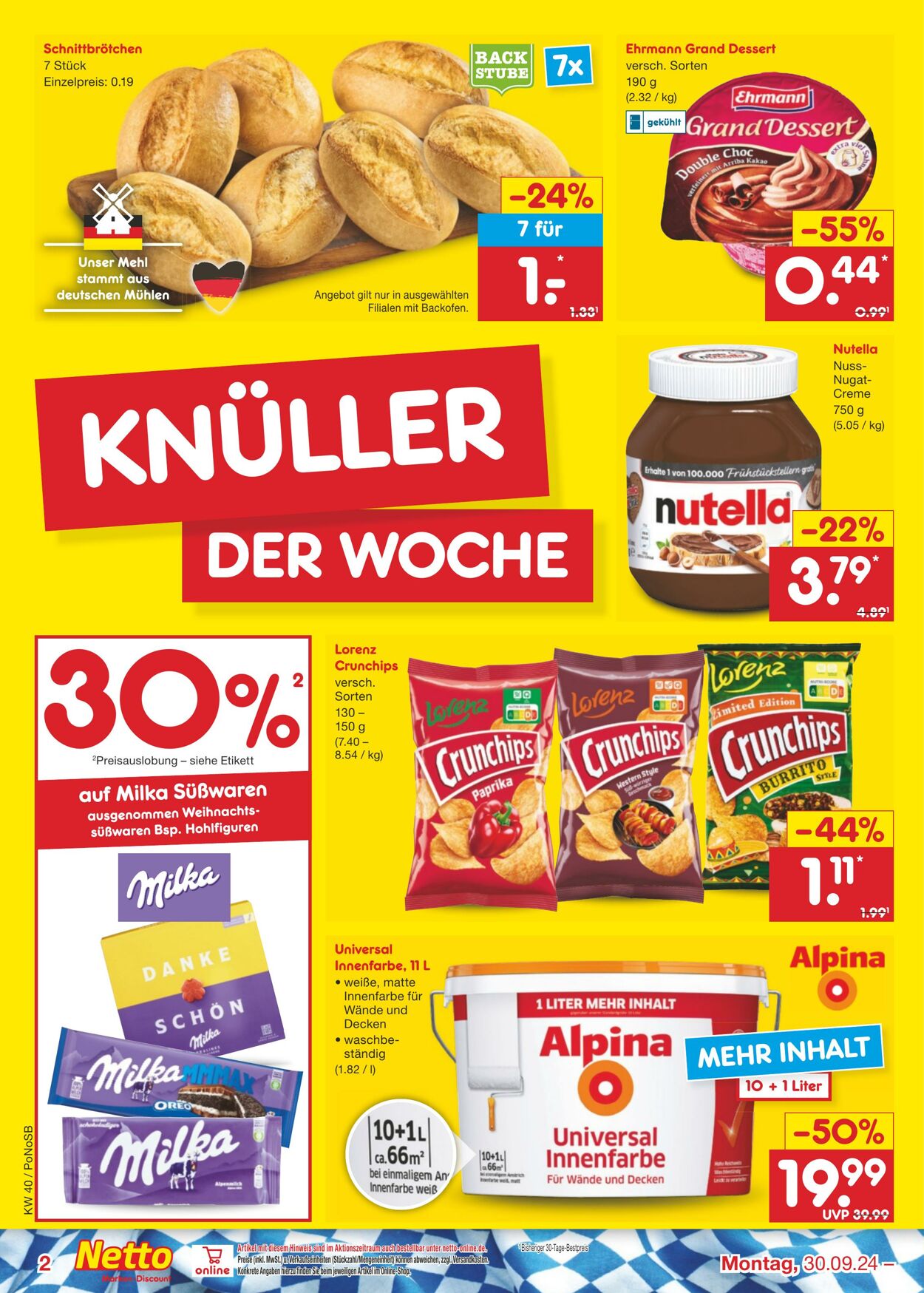 Prospekt Netto-Marken-Discount 30.09.2024 - 07.10.2024