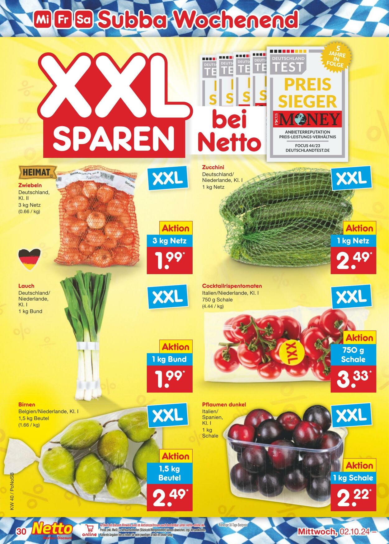 Prospekt Netto-Marken-Discount 30.09.2024 - 07.10.2024