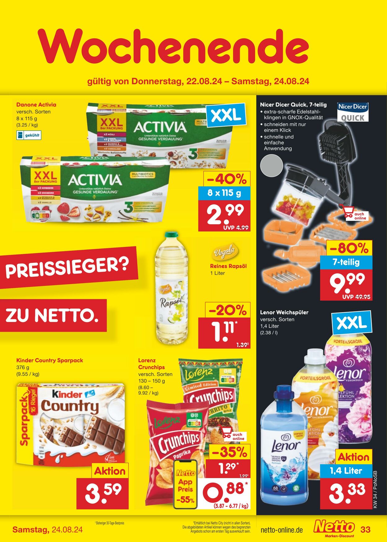 Prospekt Netto-Marken-Discount 19.08.2024 - 24.08.2024