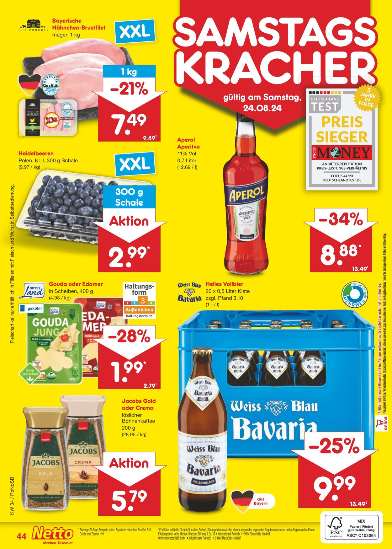 Prospekt Netto-Marken-Discount 19.08.2024 - 24.08.2024