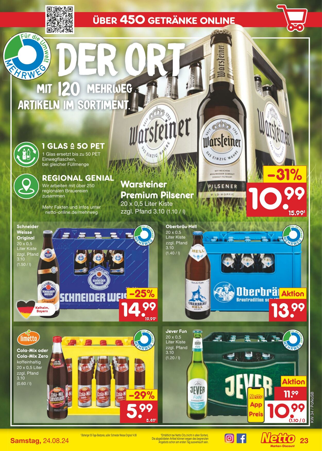 Prospekt Netto-Marken-Discount 19.08.2024 - 24.08.2024