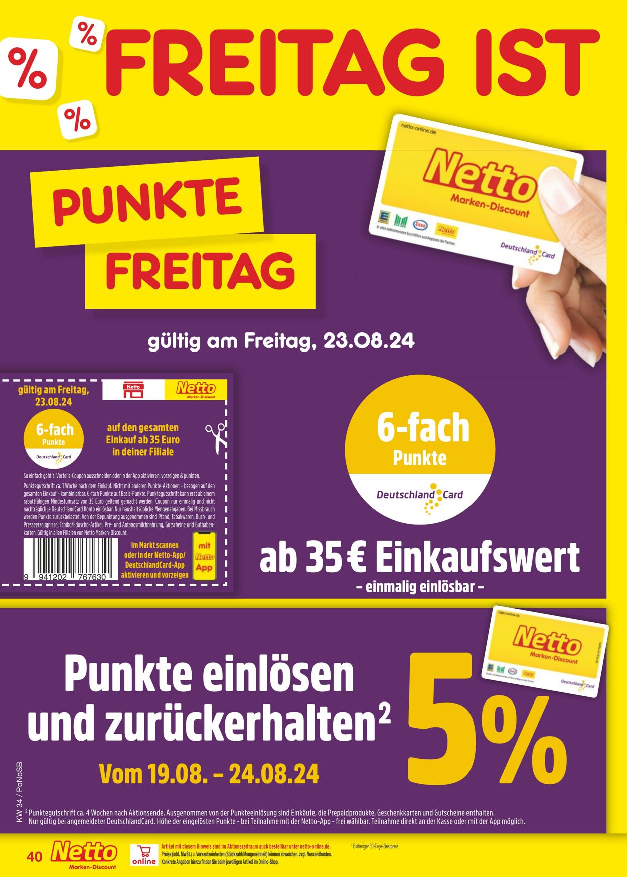 Prospekt Netto-Marken-Discount 19.08.2024 - 24.08.2024