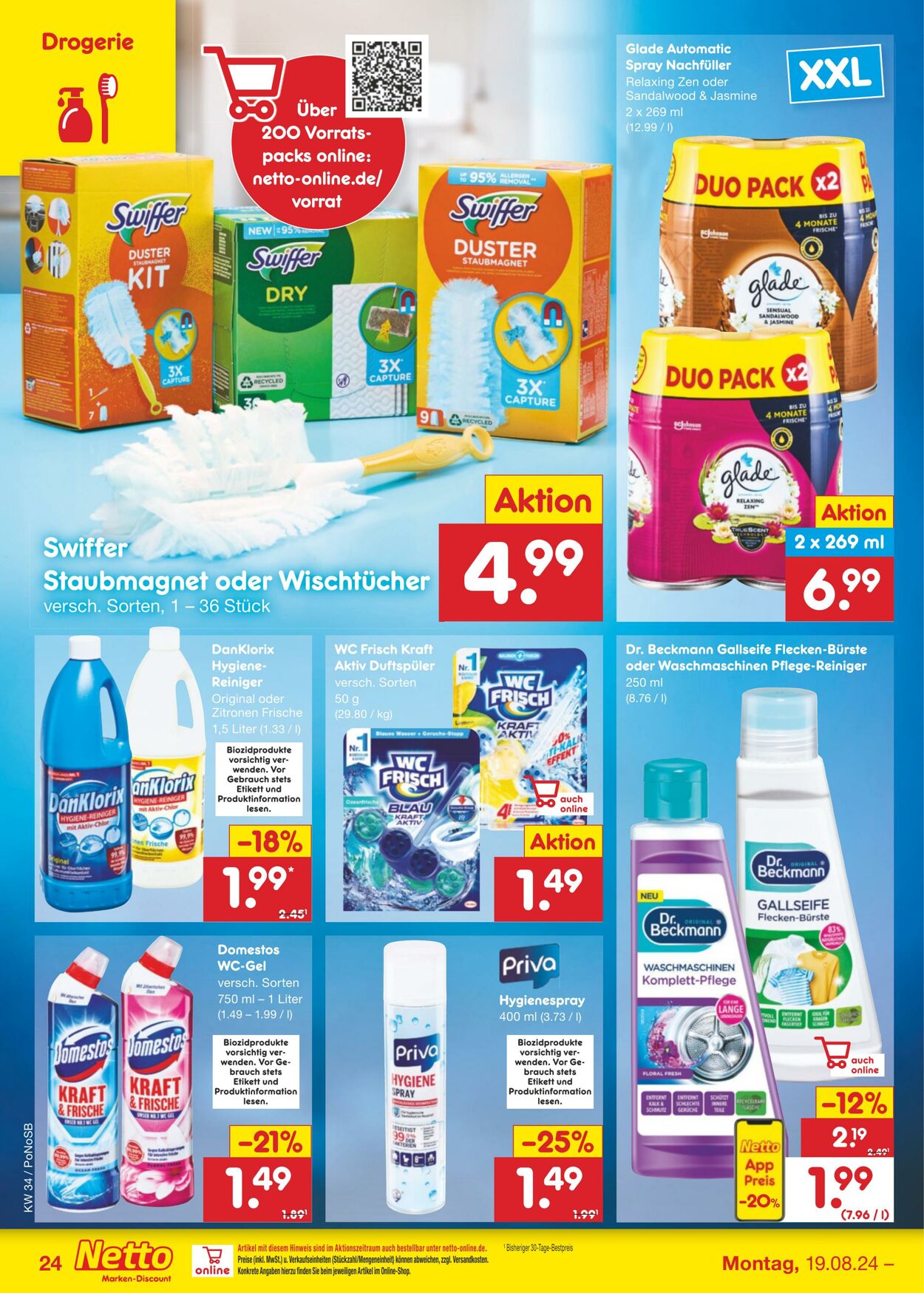 Prospekt Netto-Marken-Discount 19.08.2024 - 24.08.2024