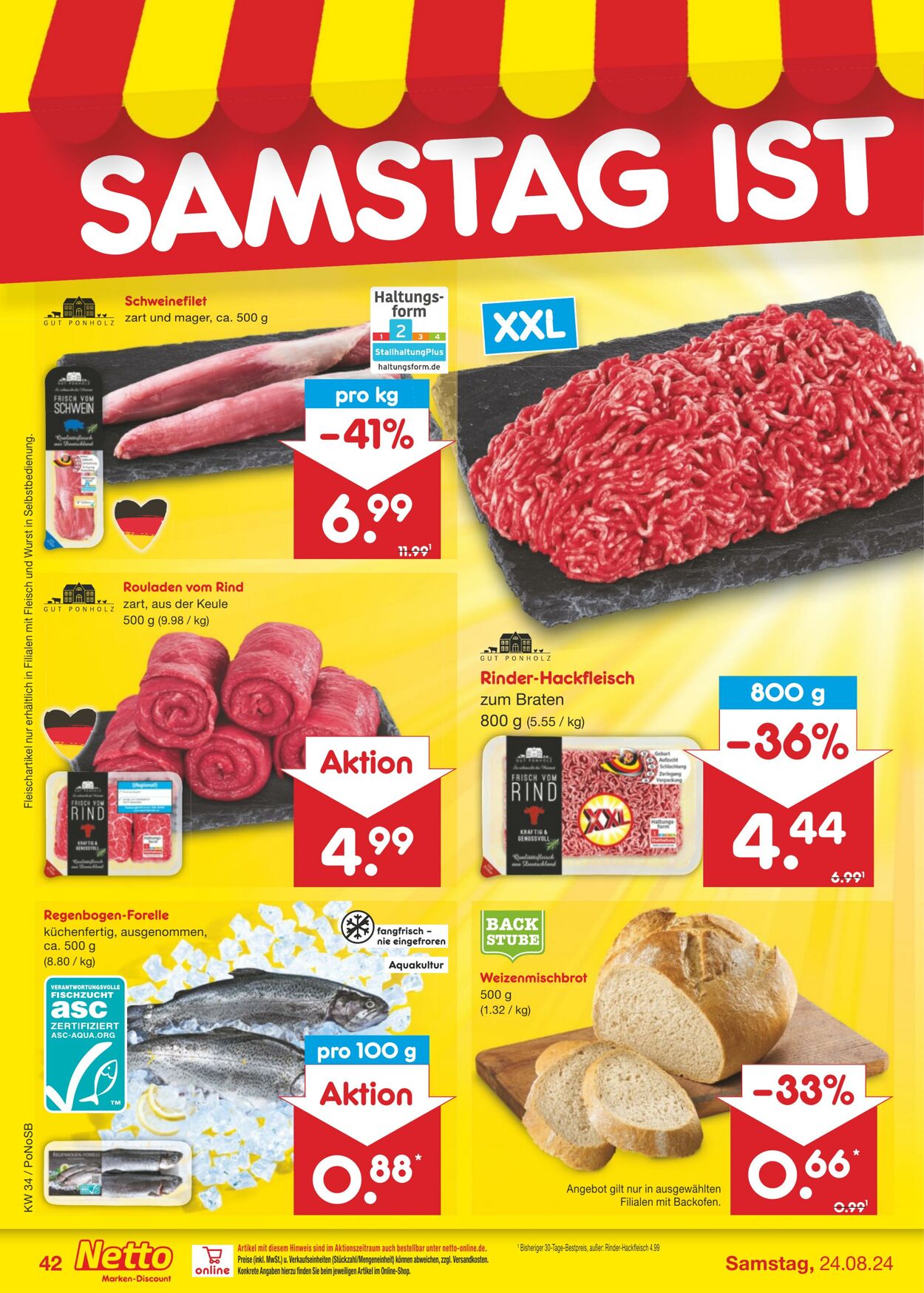 Prospekt Netto-Marken-Discount 19.08.2024 - 24.08.2024