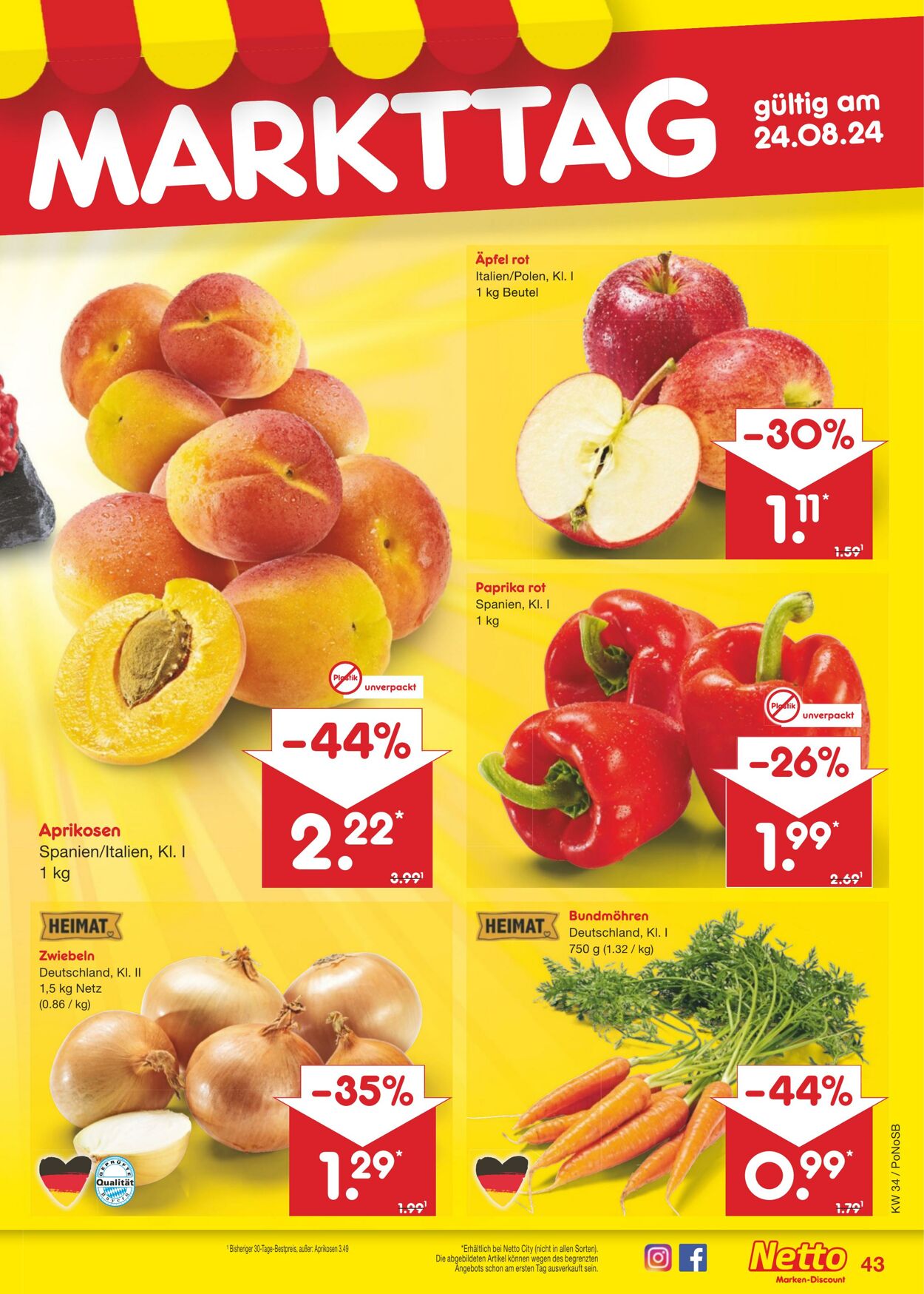 Prospekt Netto-Marken-Discount 19.08.2024 - 24.08.2024