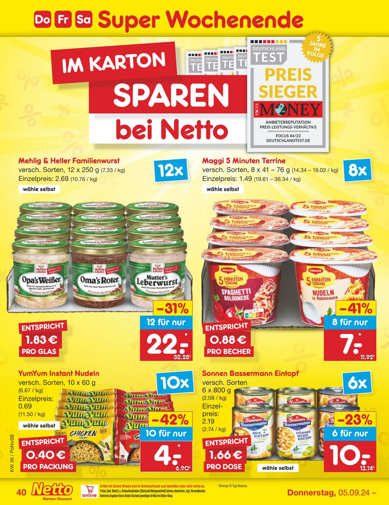 Prospekt Netto-Marken-Discount 02.09.2024 - 07.09.2024