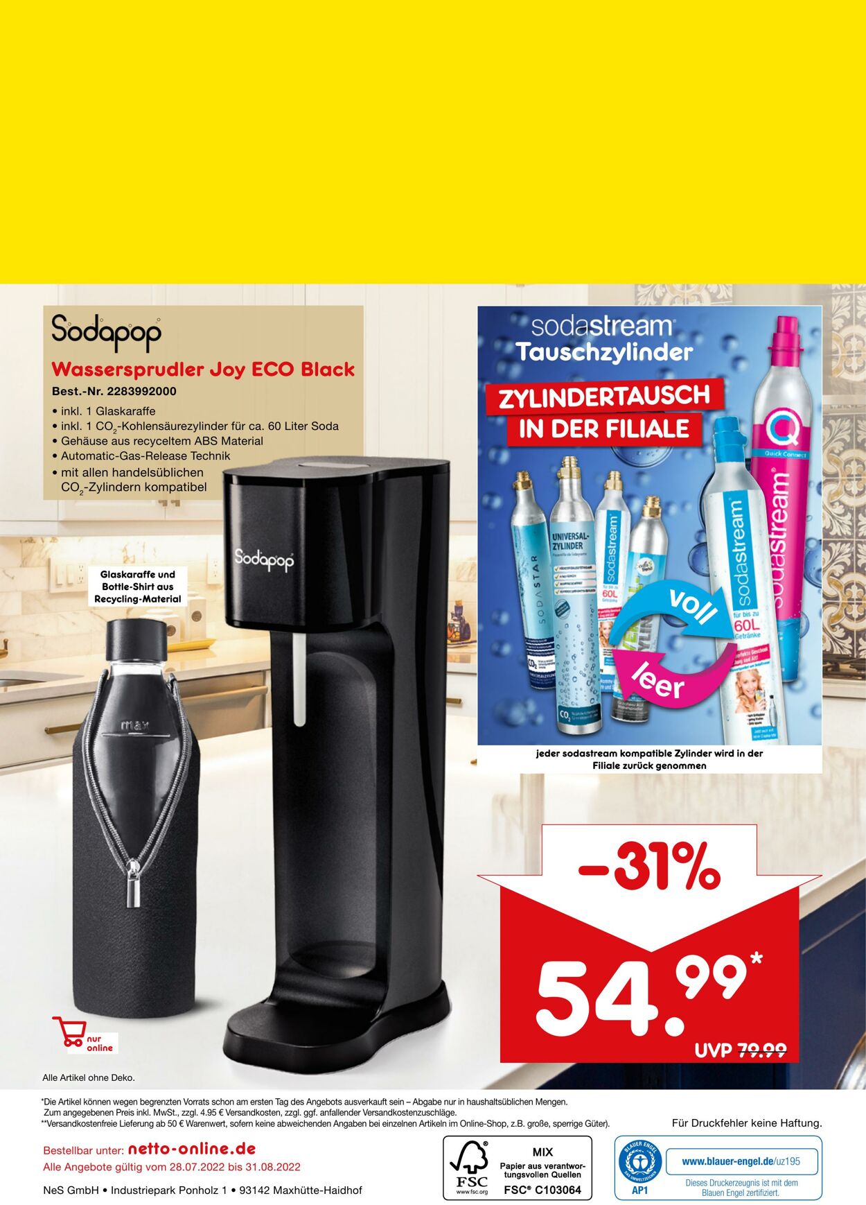 Prospekt Netto-Marken-Discount 01.08.2022 - 31.08.2022