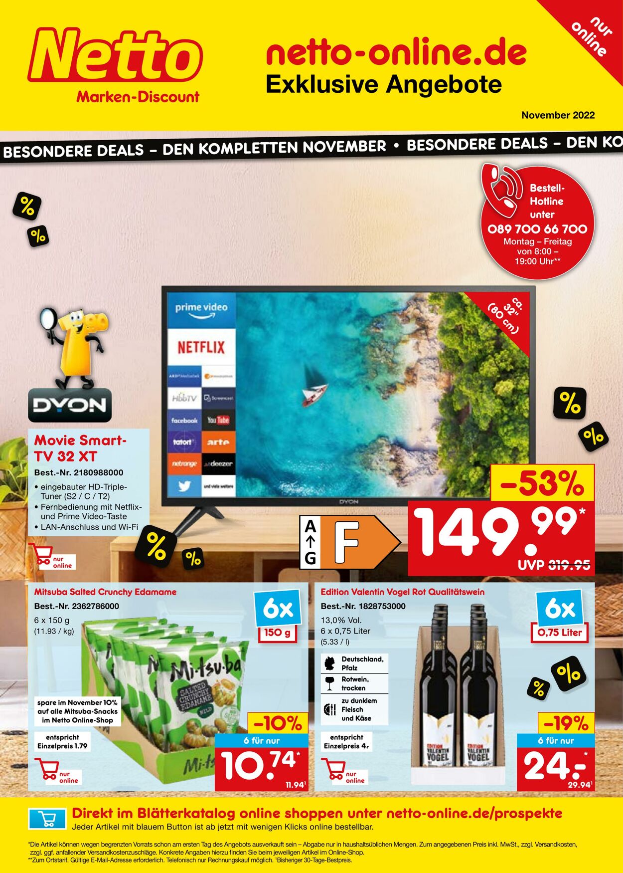 Prospekt Netto-Marken-Discount 01.11.2022 - 30.11.2022