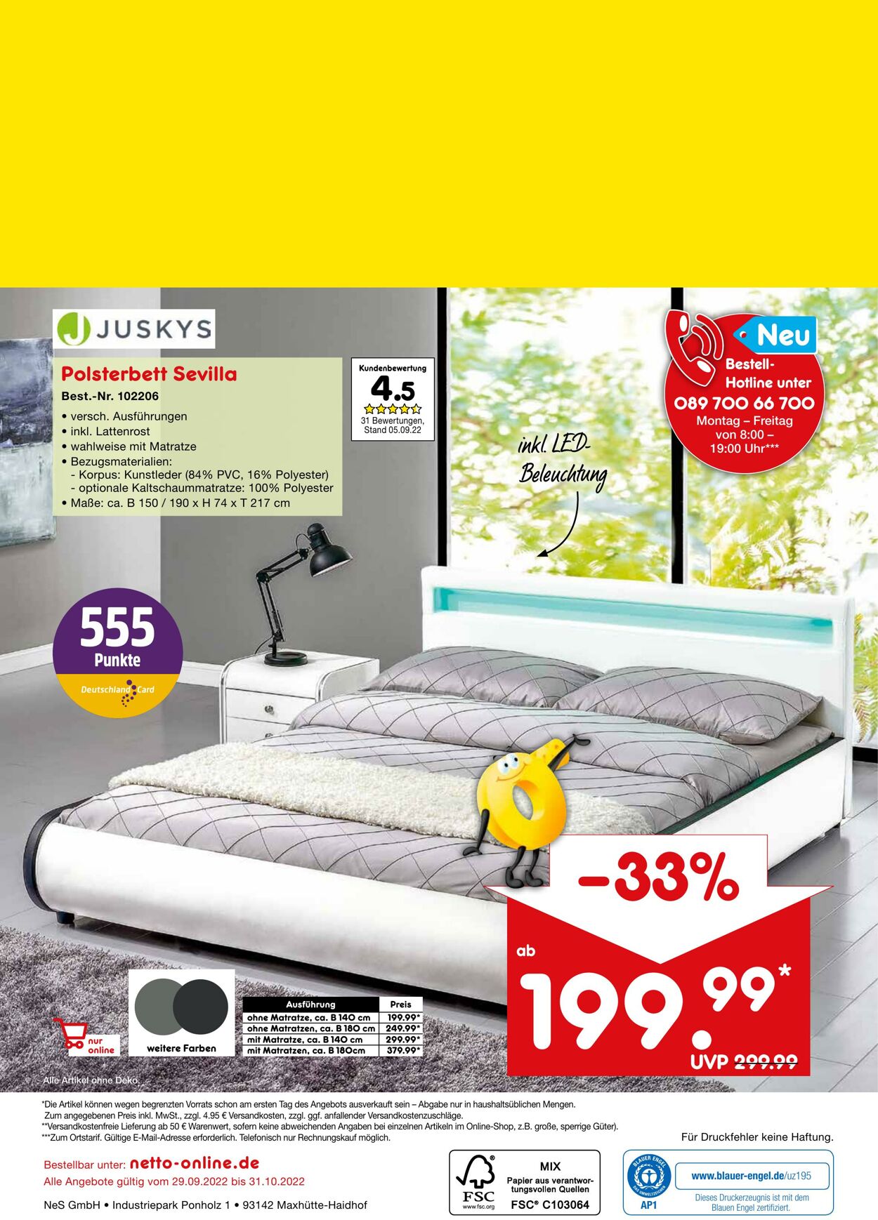 Prospekt Netto-Marken-Discount 01.10.2022 - 31.10.2022