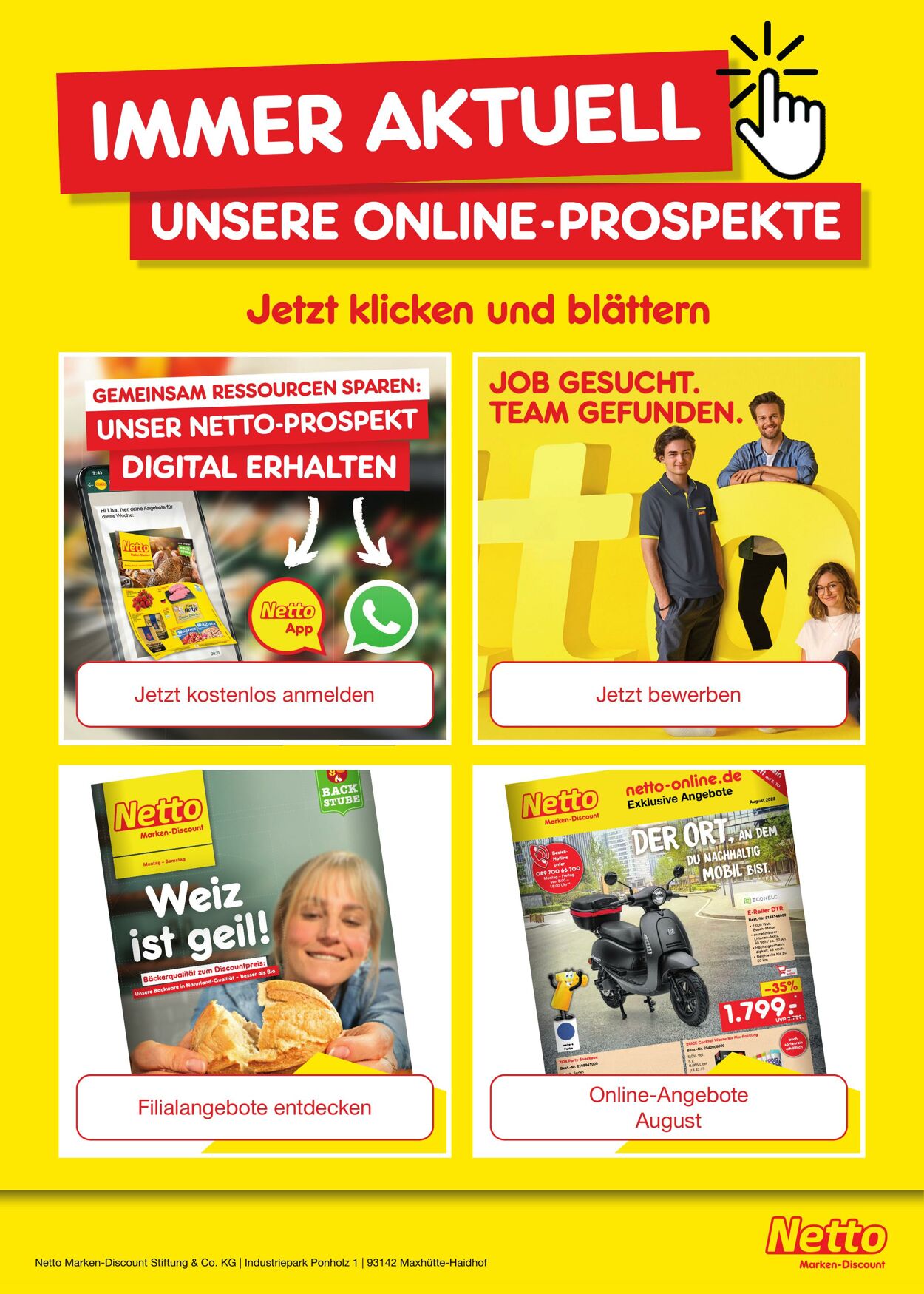 Prospekt Netto-Marken-Discount 01.08.2023 - 31.08.2023