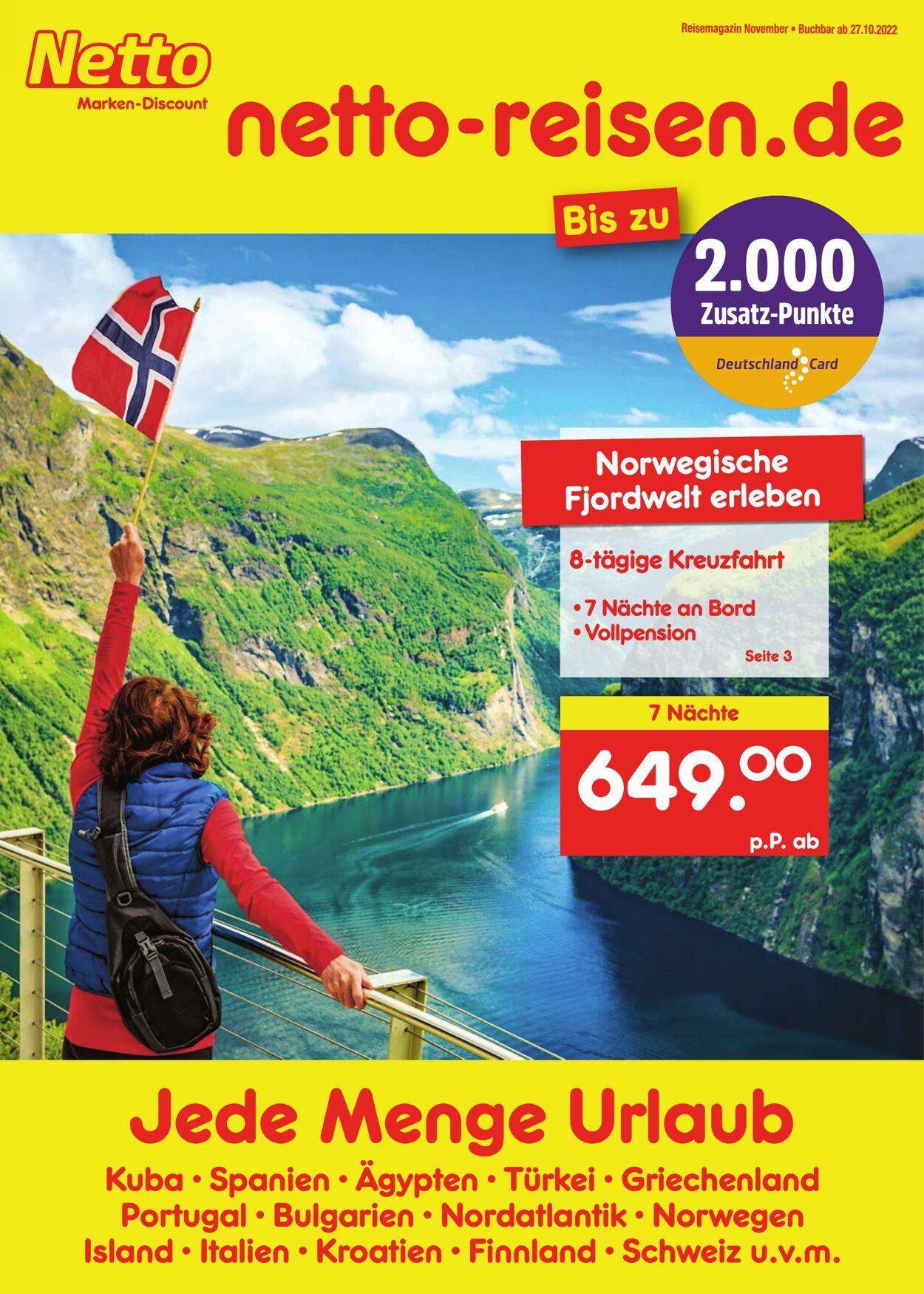 Prospekt Netto-Marken-Discount 27.10.2022 - 30.11.2022