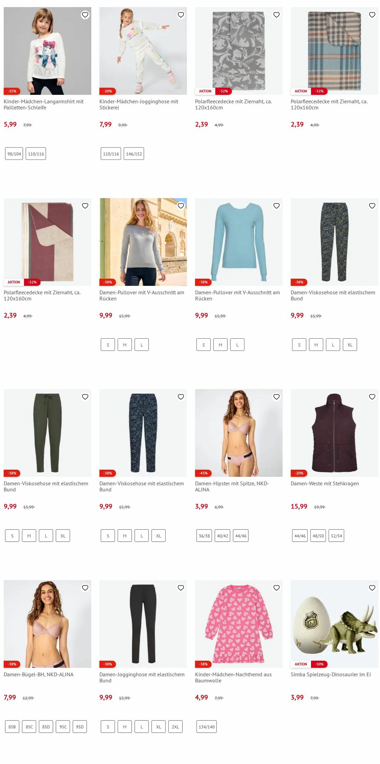 Prospekt NKD 20.10.2025 - 26.10.2025