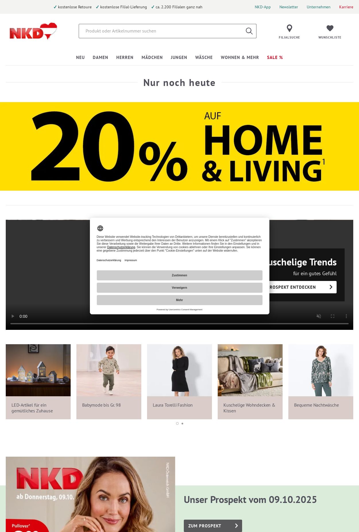 Prospekt NKD 20.10.2025 - 26.10.2025