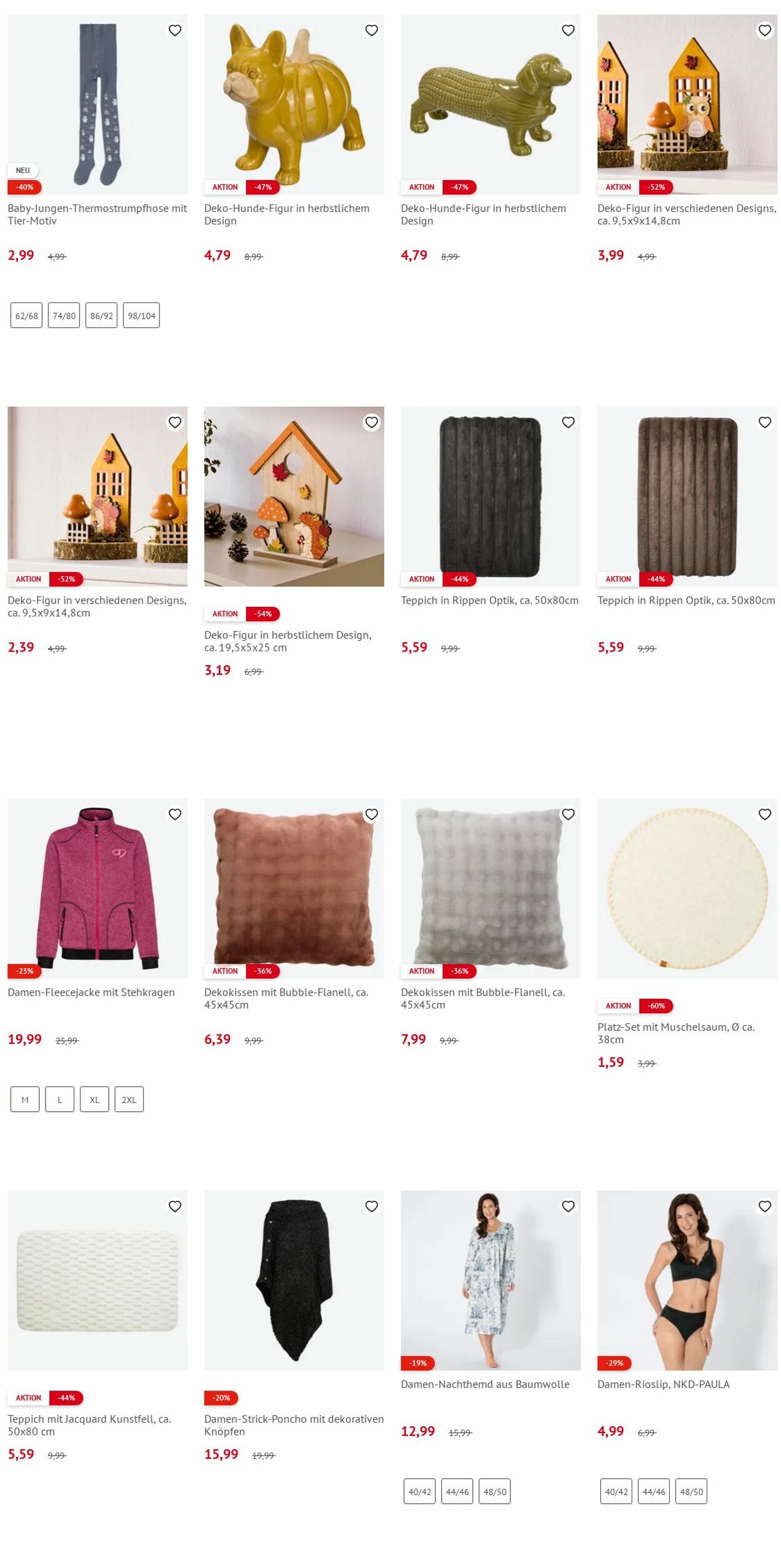 Prospekt NKD 20.10.2025 - 26.10.2025