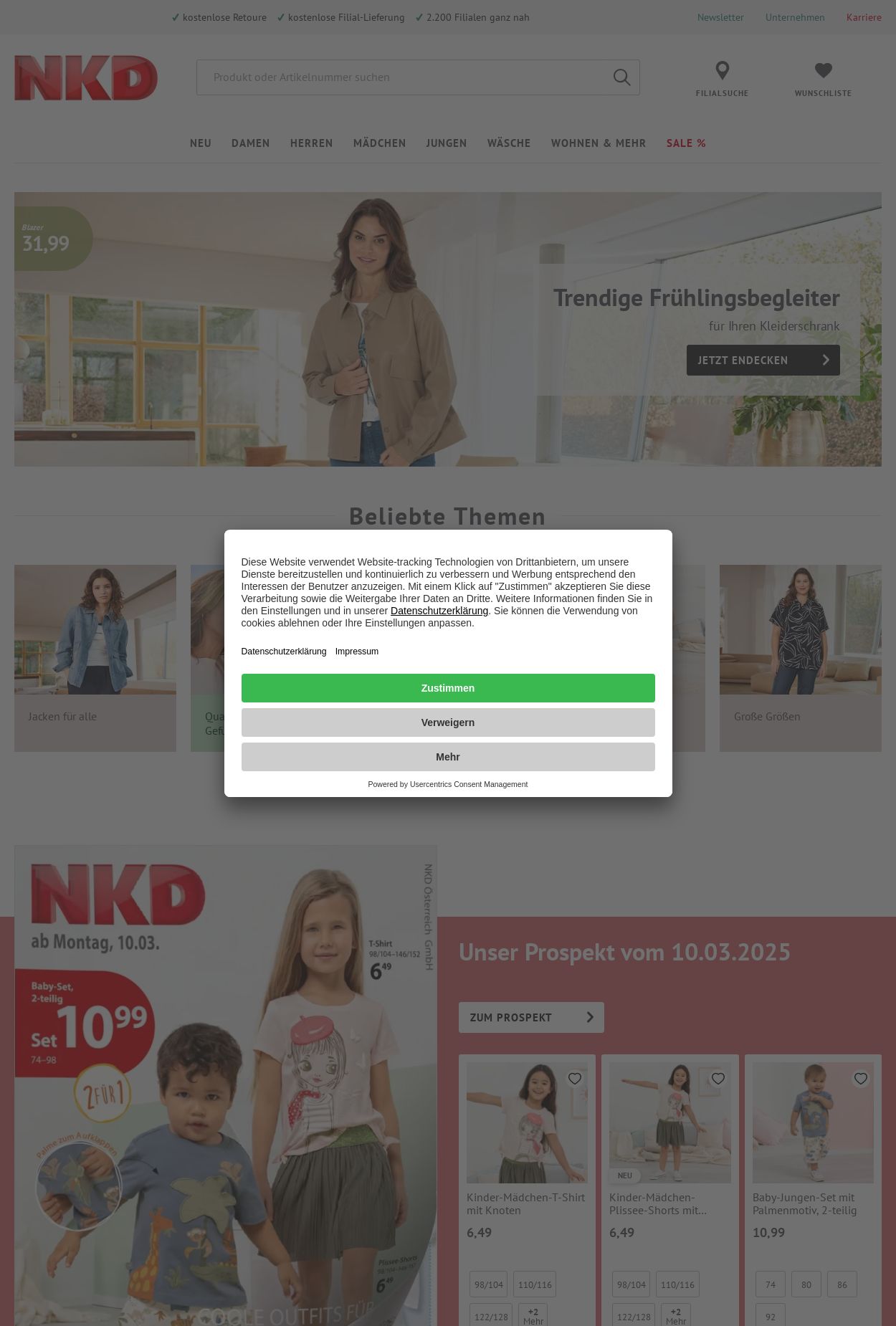 Prospekt NKD 17.03.2025 - 23.03.2025