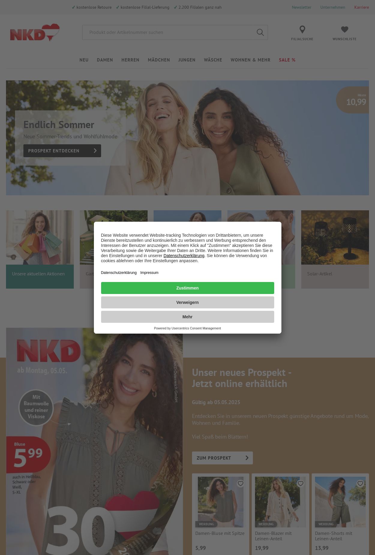 Prospekt NKD 05.05.2025 - 11.05.2025