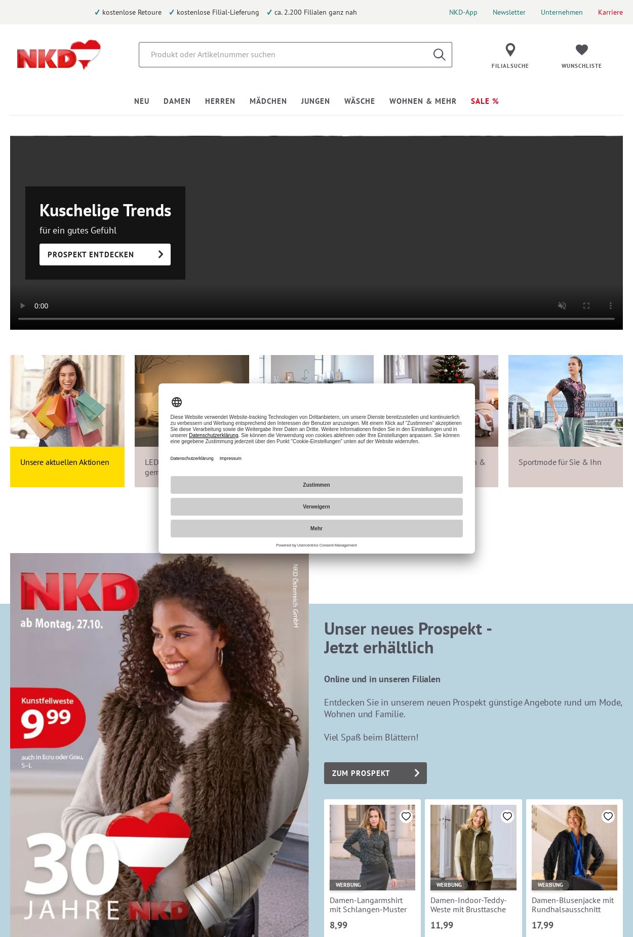 Prospekt NKD 27.10.2025 - 02.11.2025