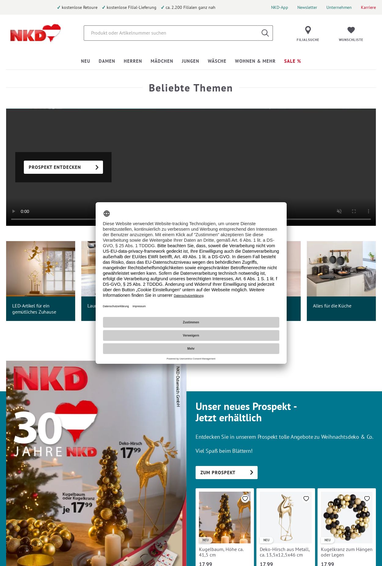 Prospekt NKD 17.11.2025 - 23.11.2025