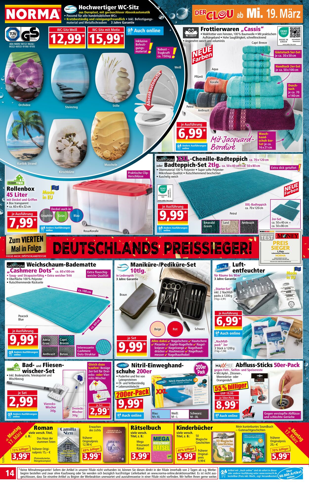 Prospekt Norma 17.03.2025 - 24.03.2025