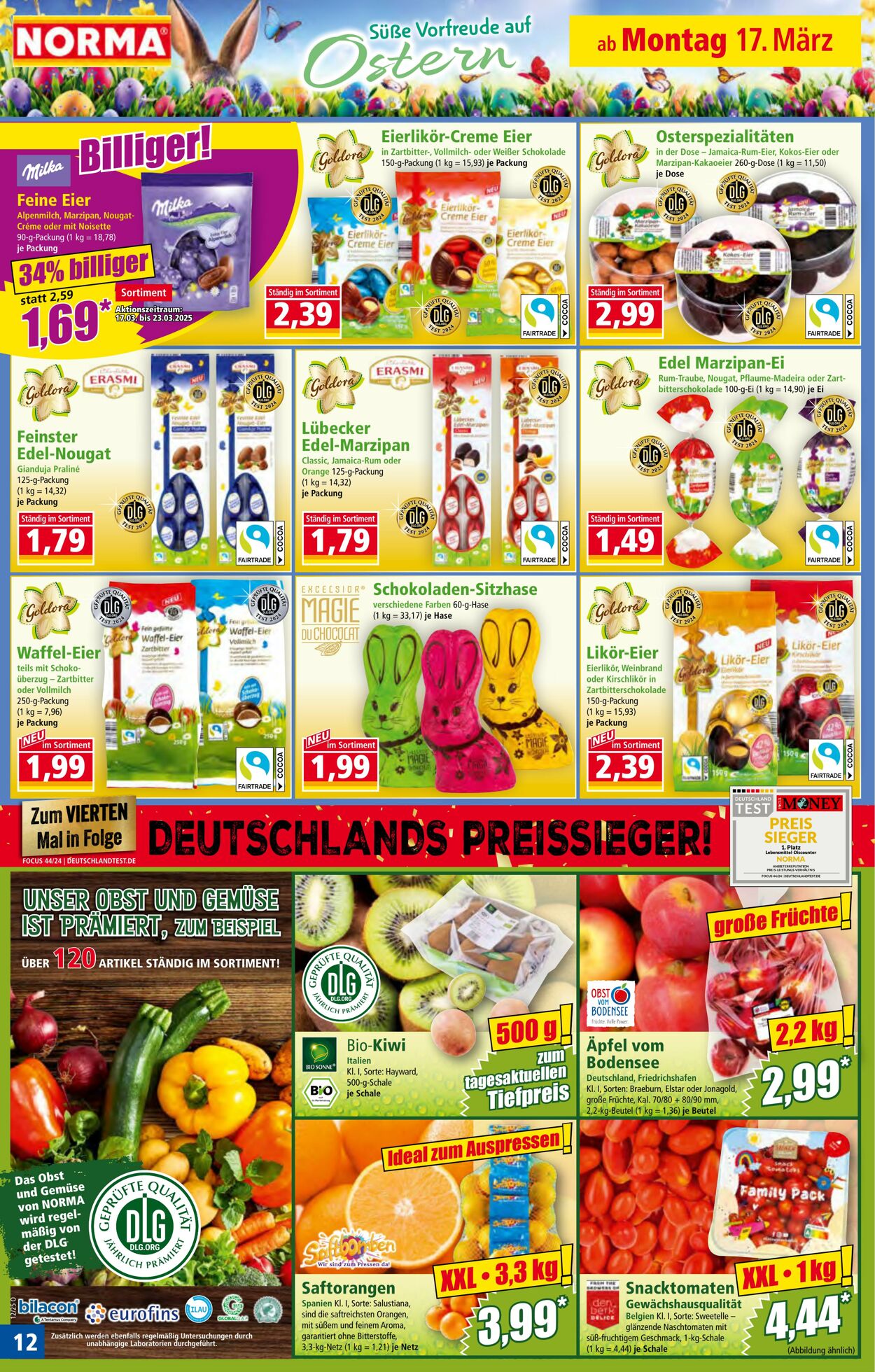 Prospekt Norma 17.03.2025 - 24.03.2025