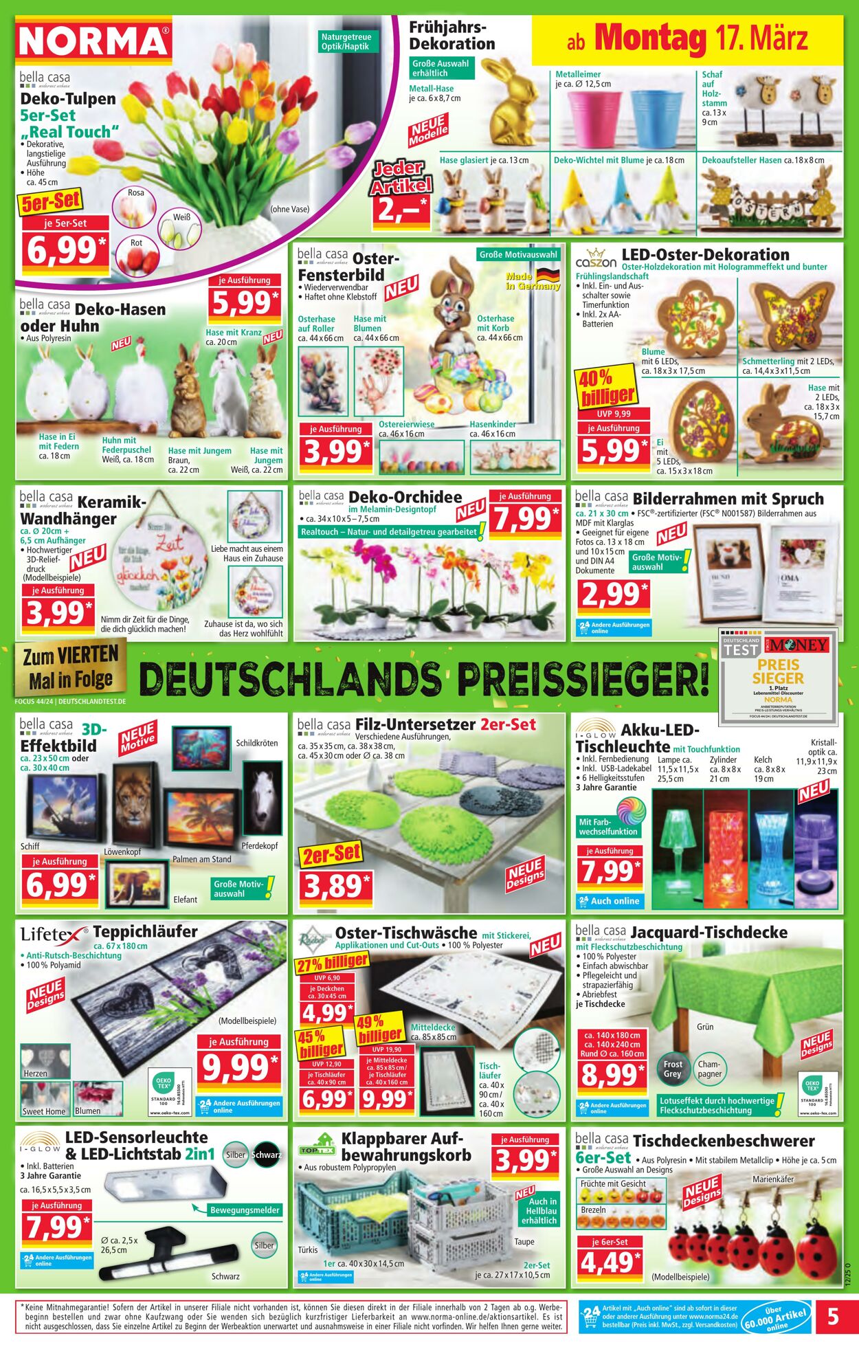 Prospekt Norma 17.03.2025 - 24.03.2025