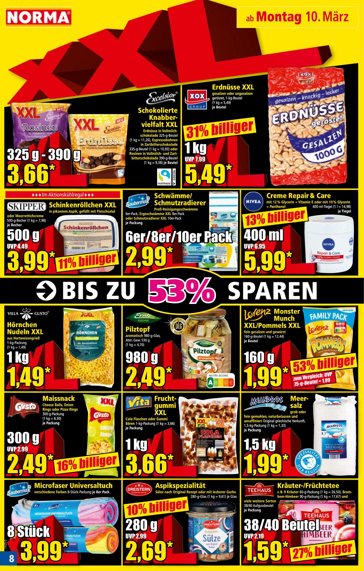 Prospekt Norma 10.03.2025 - 17.03.2025