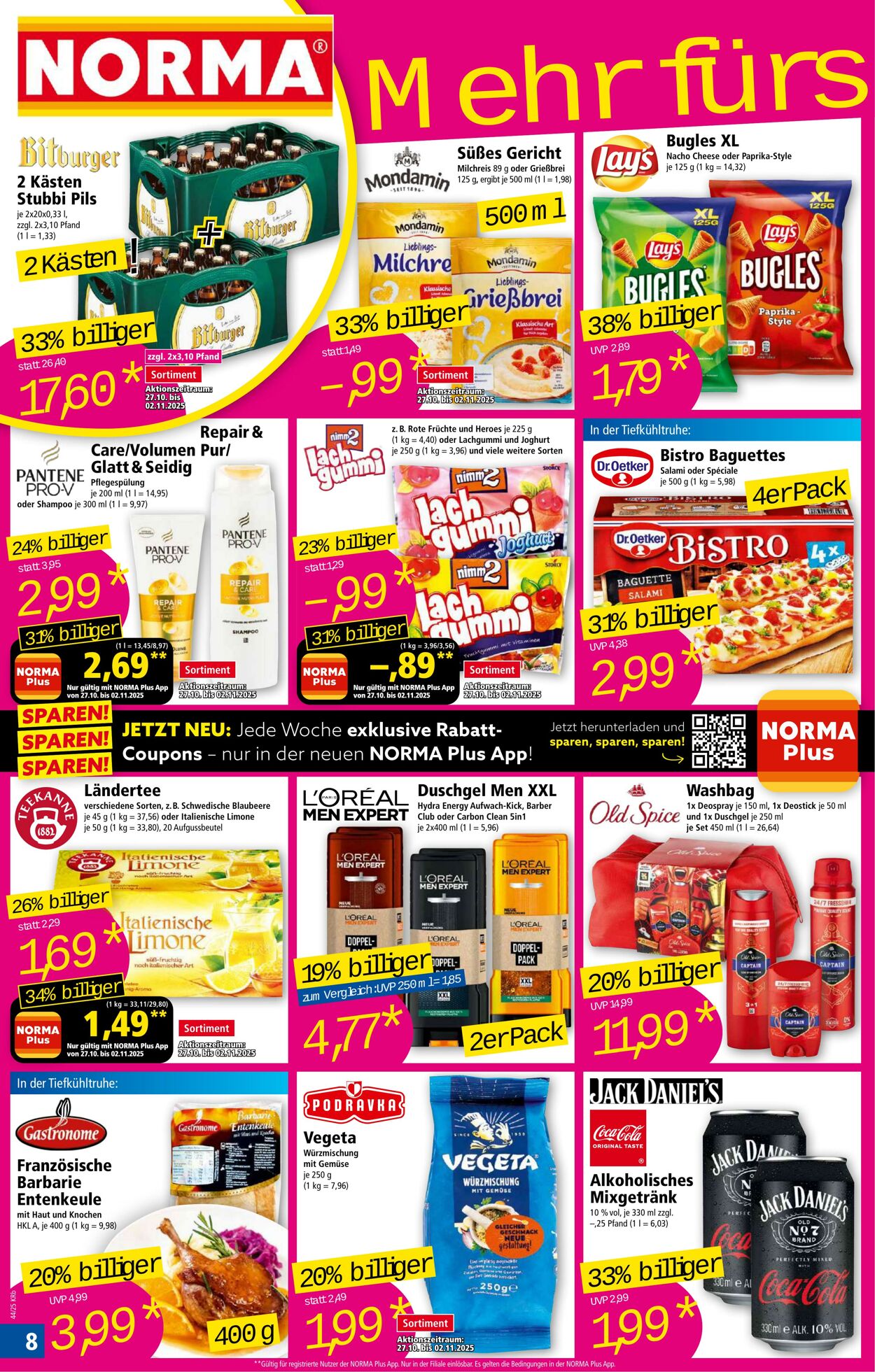 Prospekt Norma 13.10.2025 - 18.10.2025