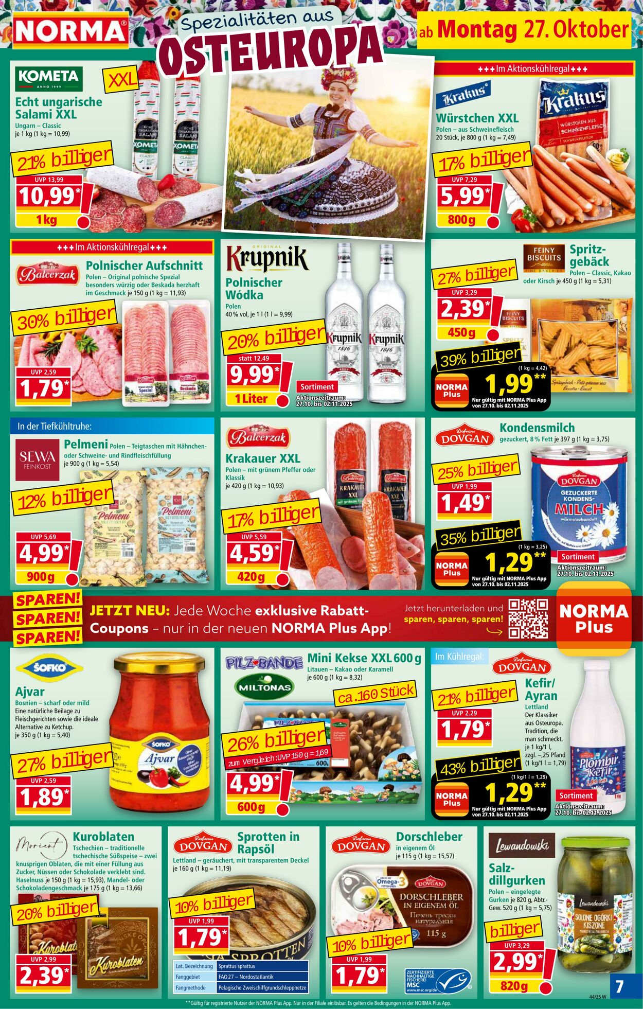 Prospekt Norma 13.10.2025 - 18.10.2025