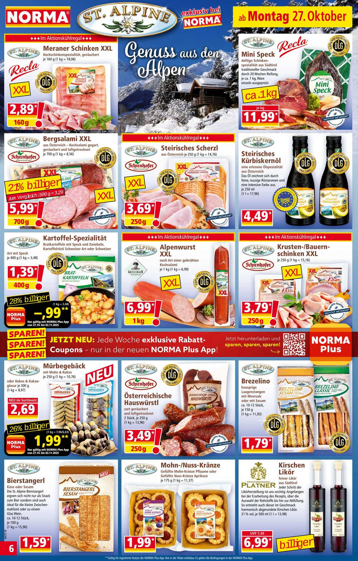 Prospekt Norma 13.10.2025 - 18.10.2025