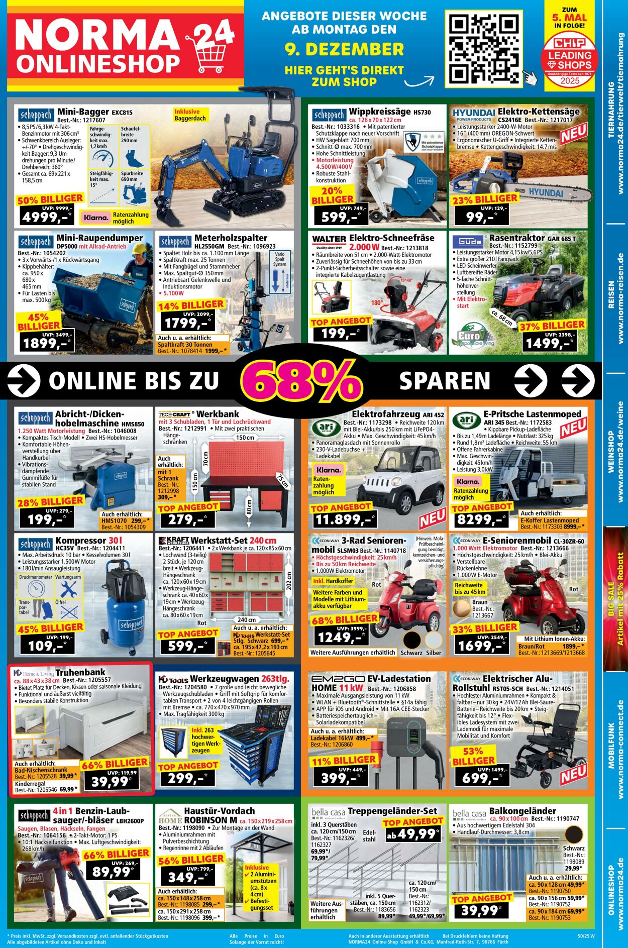 Prospekt Norma - NORMA - Ihr Lebensmittel-Discounter | Angebote 8 Dez, 2025 - 13 Dez, 2025