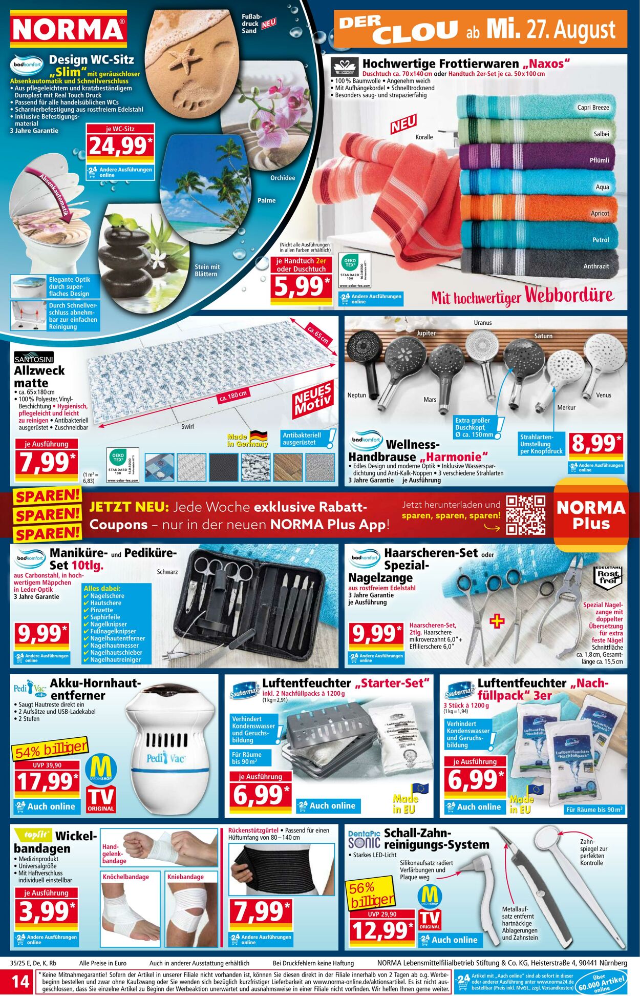 Prospekt Norma 18.08.2025 - 23.08.2025