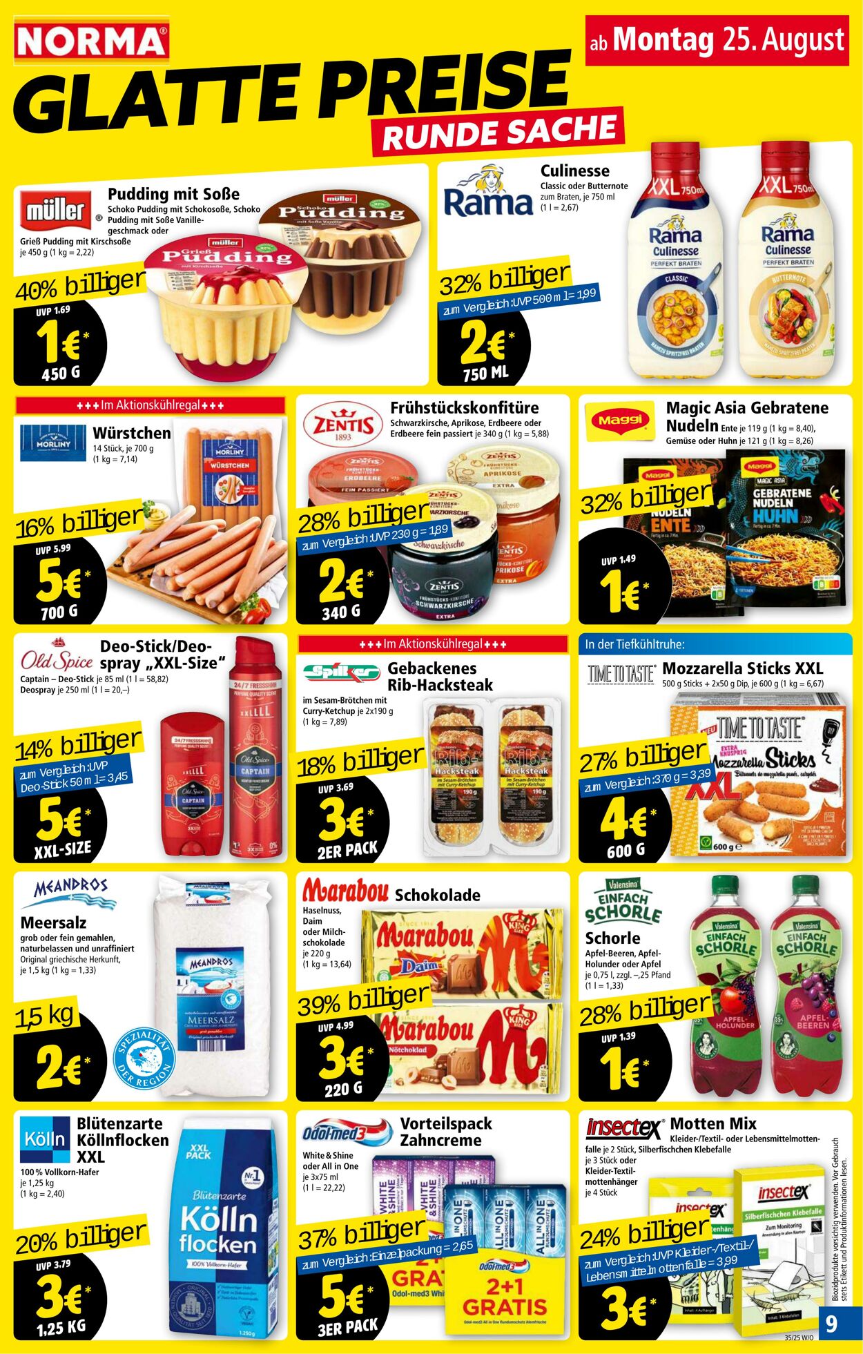 Prospekt Norma 18.08.2025 - 23.08.2025