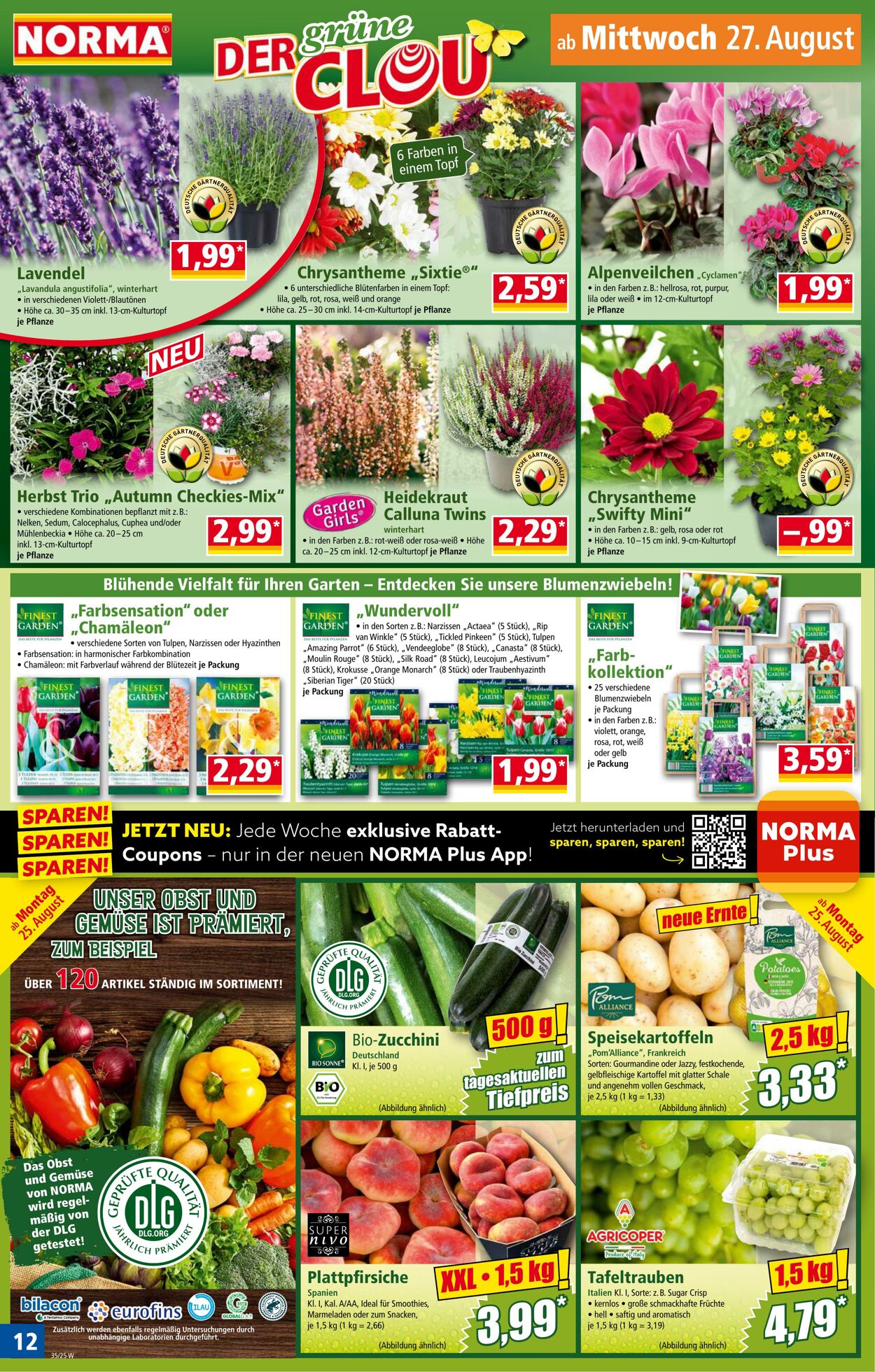 Prospekt Norma 18.08.2025 - 23.08.2025