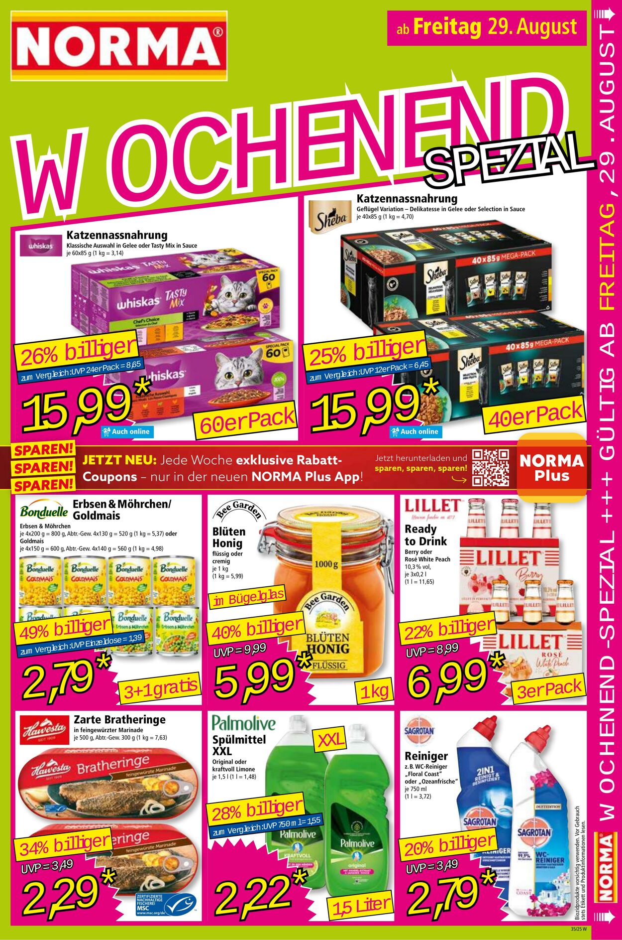 Prospekt Norma 18.08.2025 - 23.08.2025