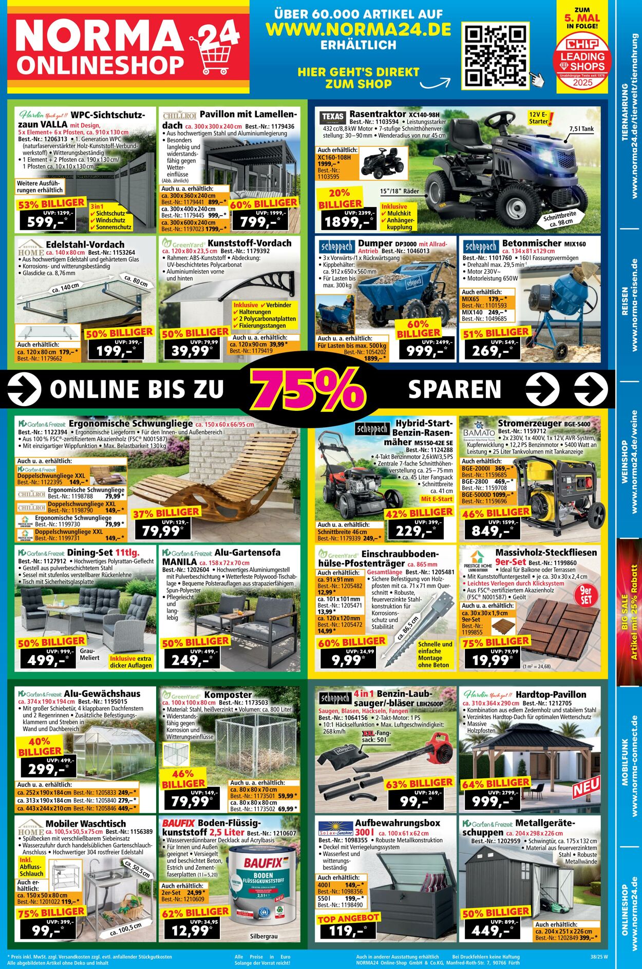 Prospekt Norma 08.09.2025 - 13.09.2025