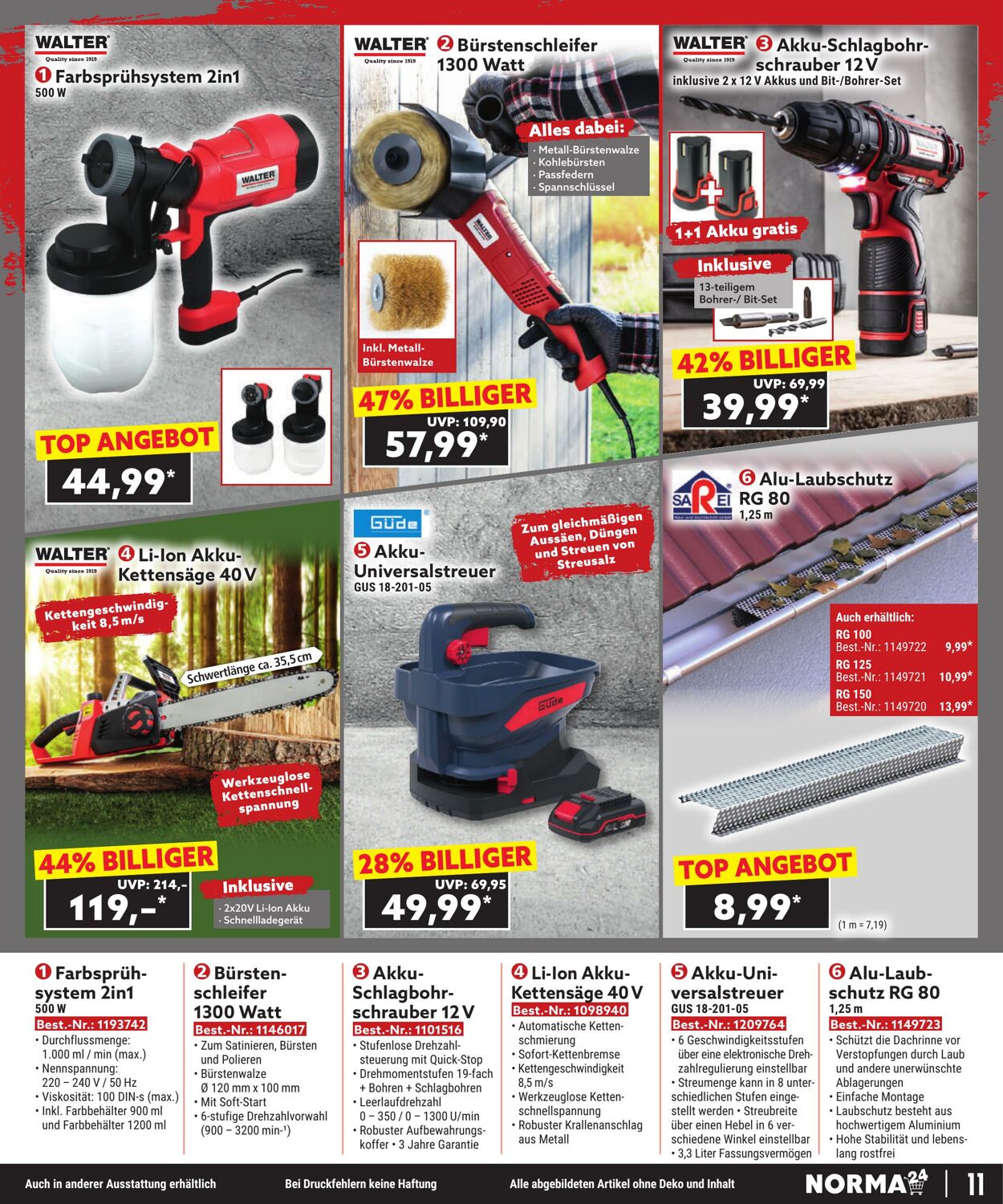 Prospekt Norma 27.10.2025 - 01.11.2025